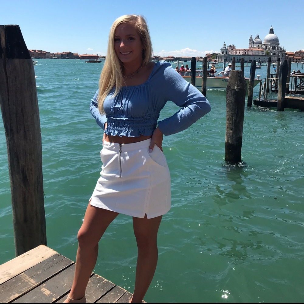 Lulus Denim Skirt